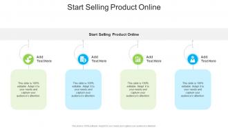 Start Selling Product Online In Powerpoint And Google Slides Cpb