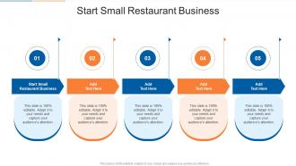 Start Small Restaurant Business In Powerpoint And Google Slides Cpb