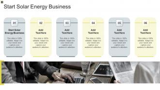 Start Solar Energy Business In Powerpoint And Google Slides Cpb