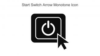 Start Switch Arrow Monotone Icon In Powerpoint Pptx Png And Editable Eps Format