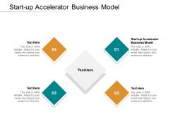 Start up accelerator business model ppt powerpoint presentation infographic template template cpb