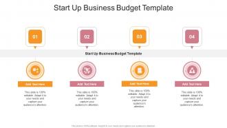 Start Up Business Budget Template In Powerpoint And Google Slides Cpb
