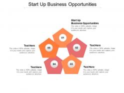 Start up business opportunities ppt powerpoint presentation portfolio guide cpb