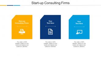 Start Up Consulting Firms Ppt Powerpoint Presentation Portfolio Sample Cpb