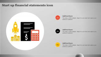 Start Up Financial Statements Icon