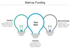 Start up funding ppt powerpoint presentation infographic template slides cpb