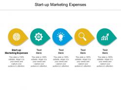 Start up marketing expenses ppt powerpoint presentation ideas clipart cpb
