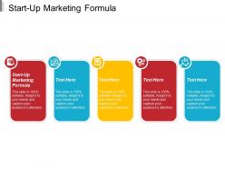 Start up marketing formula ppt powerpoint presentation professional guidelines cpb