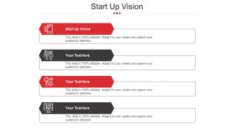 Start Up Vision Ppt Powerpoint Presentation Styles Infographic Template Cpb