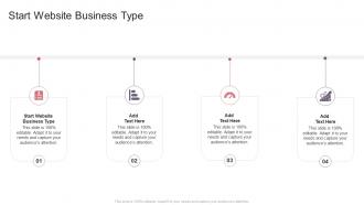 Start Website Business Type In Powerpoint And Google Slides Cpb