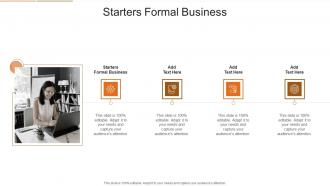 Starters Formal Business In Powerpoint And Google Slides Cpb