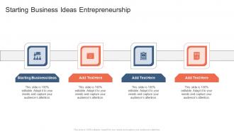 Starting Business Ideas Entrepreneurship In Powerpoint And Google Slides Cpb