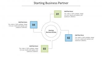 Starting Business Partner In Powerpoint And Google Slides Cpb