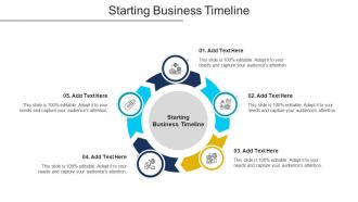Starting Business Timeline In Powerpoint And Google Slides Cpb