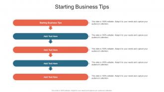 Starting Business Tips In Powerpoint And Google Slides Cpb