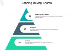 Starting buying shares ppt powerpoint presentation infographic template summary cpb