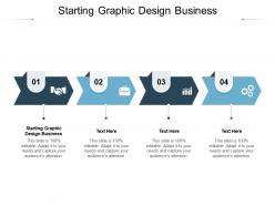 Starting graphic design business ppt powerpoint presentation example cpb