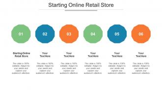 Starting Online Retail Store Ppt Powerpoint Presentation Infographics File Formats Cpb