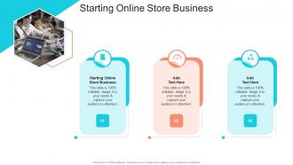 Starting Online Store Business In Powerpoint And Google Slides Cpb