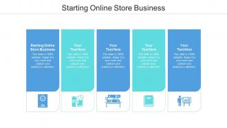 Starting online store business ppt powerpoint presentation portfolio show cpb