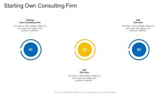 Starting Own Consulting Firm In Powerpoint And Google Slides Cpb