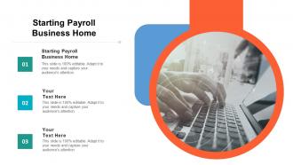 Starting payroll business home ppt powerpoint presentation infographics graphics cpb