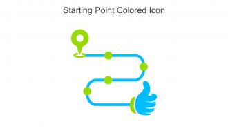 Starting Point Colored Icon In Powerpoint Pptx Png And Editable Eps Format
