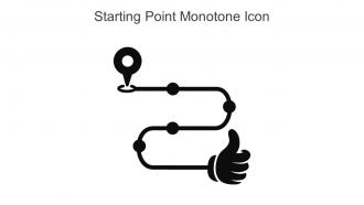 Starting Point Monotone Icon In Powerpoint Pptx Png And Editable Eps Format