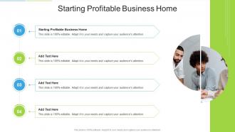 Starting Profitable Business Home In Powerpoint And Google Slides Cpb