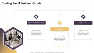 Starting Small Business Grants In Powerpoint And Google Slides Cpb