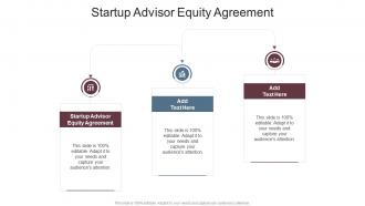 Startup Advisor Equity Agreement In Powerpoint And Google Slides Cpb
