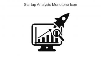 Startup Analysis Monotone Icon In Powerpoint Pptx Png And Editable Eps Format