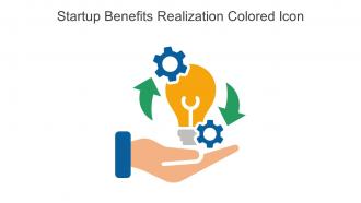 Startup Benefits Realization Colored Icon In Powerpoint Pptx Png And Editable Eps Format