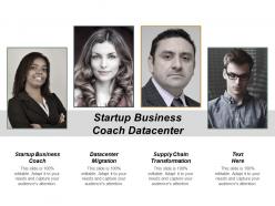 Startup business coach datacentre migration supply chain transformation cpb