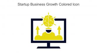 Startup Business Growth Colored Icon In Powerpoint Pptx Png And Editable Eps Format