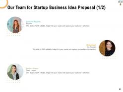 Startup business idea proposal powerpoint presentation slides