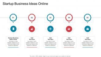 Startup Business Ideas Online In Powerpoint And Google Slides Cpb