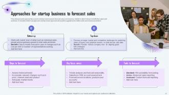 Startup Business Sales Forecast Powerpoint Ppt Template Bundles Interactive Ideas