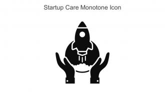 Startup Care Monotone Icon In Powerpoint Pptx Png And Editable Eps Format