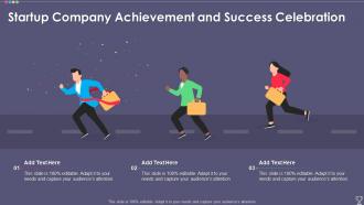Startup Company Achievement And Success Celebration
