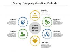 Startup company valuation methods ppt powerpoint presentation icon mockup cpb