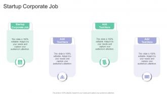Startup Corporate Job In Powerpoint And Google Slides Cpb