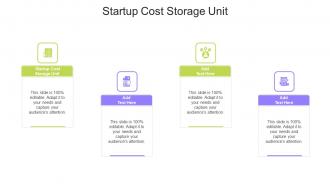 Startup Cost Storage Unit In Powerpoint And Google Slides Cpb