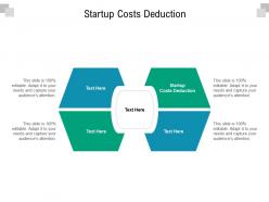 Startup costs deduction ppt powerpoint presentation summary objects cpb