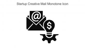 Startup Creative Mail Monotone Icon In Powerpoint Pptx Png And Editable Eps Format