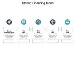 Startup financing model ppt powerpoint presentation slides tips cpb