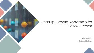 Startup Growth Roadmap For 2024 Success PPT Template AT