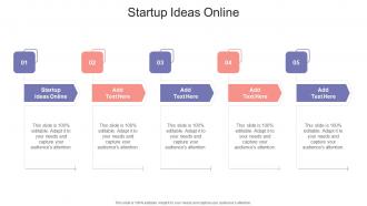 Startup Ideas Online In Powerpoint And Google Slides Cpb