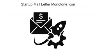 Startup Mail Letter Monotone Icon In Powerpoint Pptx Png And Editable Eps Format