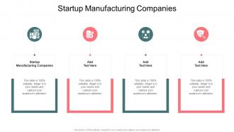 Startup Manufacturing Companies In Powerpoint And Google Slides Cpb
